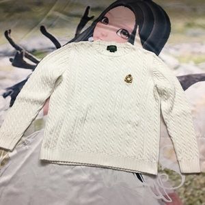 NWOT Lauren Ralph Lauren Emblem Sweater